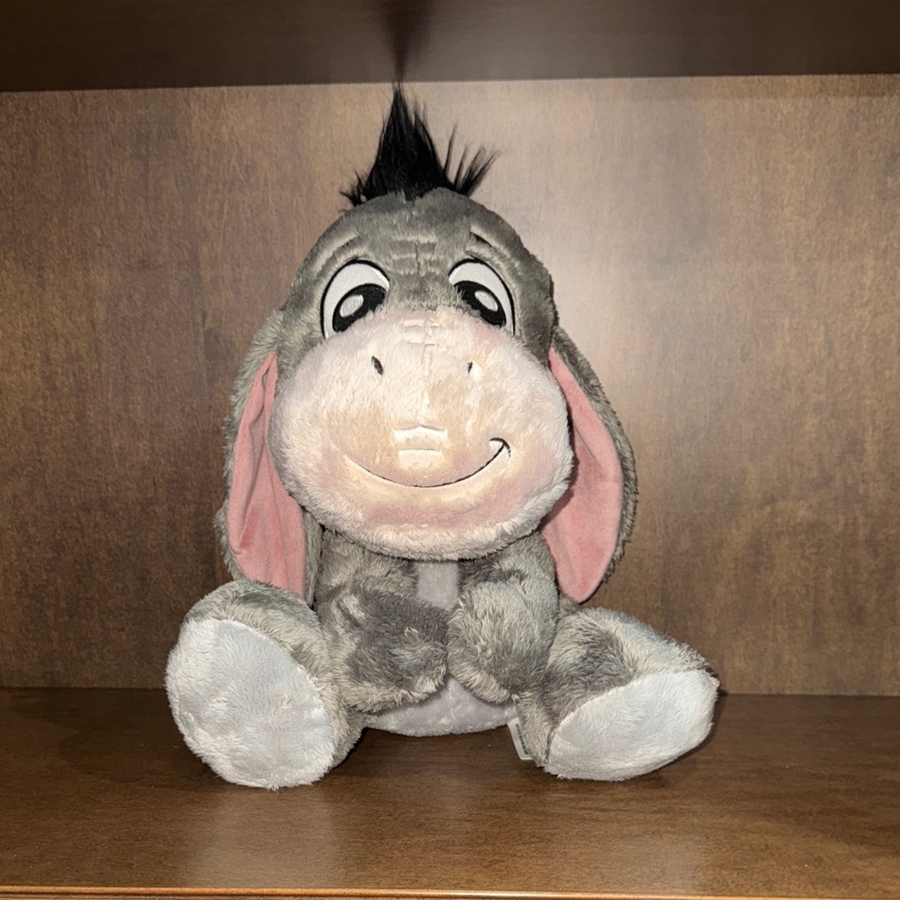 Disney Parks Eeyore, the Gray Plush Donkey